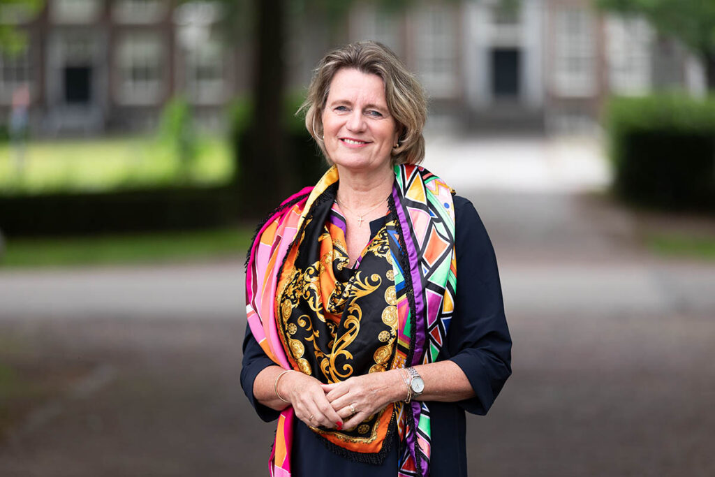Annet Ploeg. De lijsttrekker van de ChristenUnie-SGP